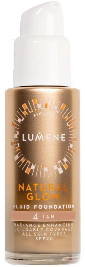 Lumene Natural Glow Foundation SPF20 (30mL) 4 Tan