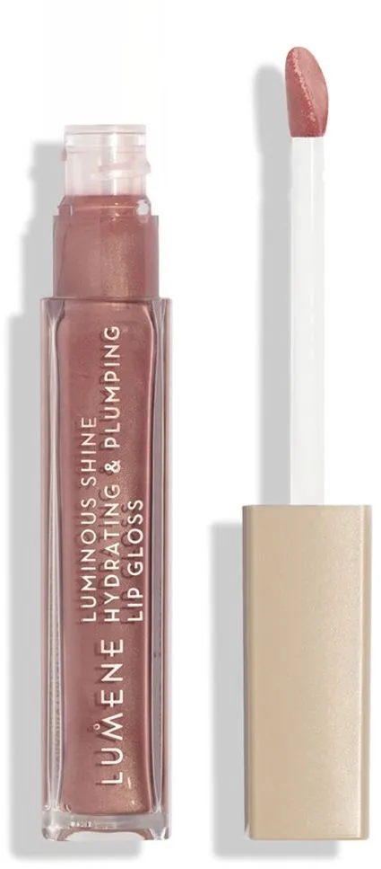 Lumene Luminous Shine Hydrating & Plumping Lip Gloss (5mL) 2 Old Rose