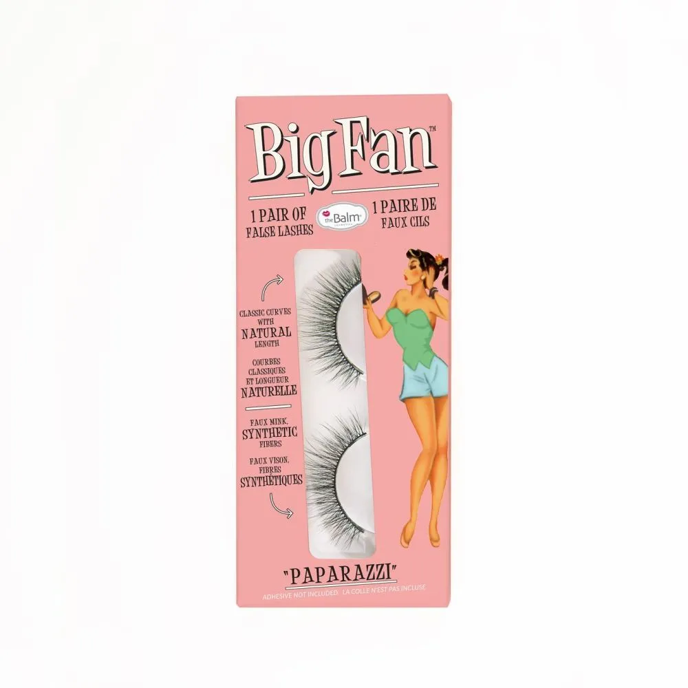 theBalm Natural Big Fan Lashes Paparazzi
