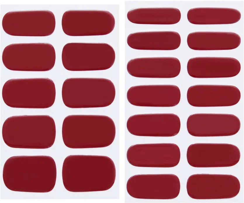 Depend Gel iQ Gel Nail Strips (24pcs) Bordeaux Dreams