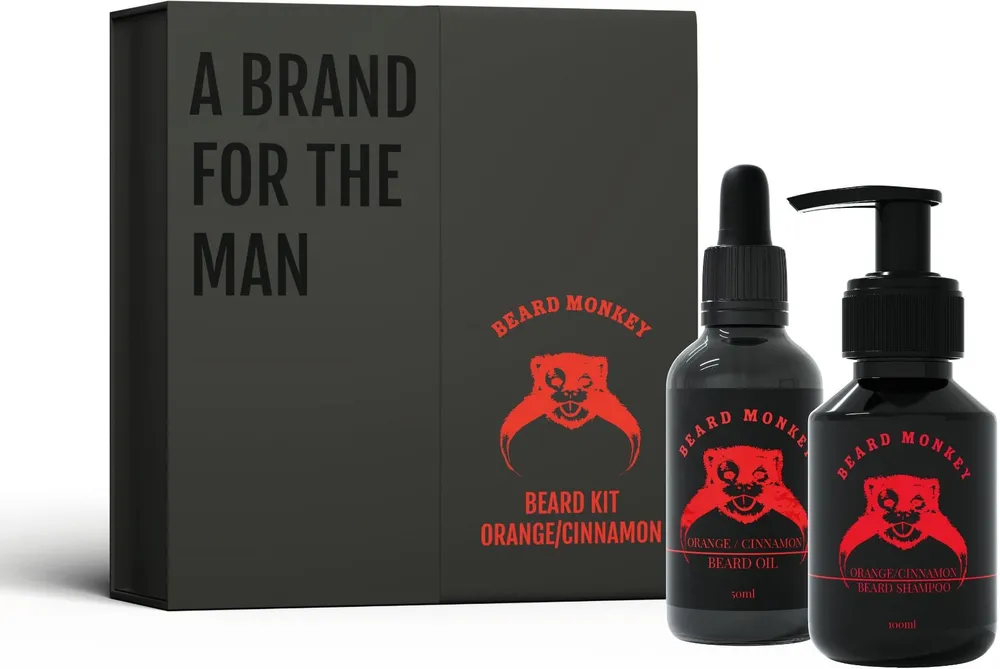 Beard Monkey Orange/Cinnamon Beard Kit