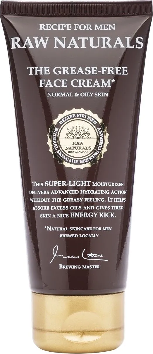 Recipe for Men Raw Naturals The Grease-Free Face Cream (100mL)