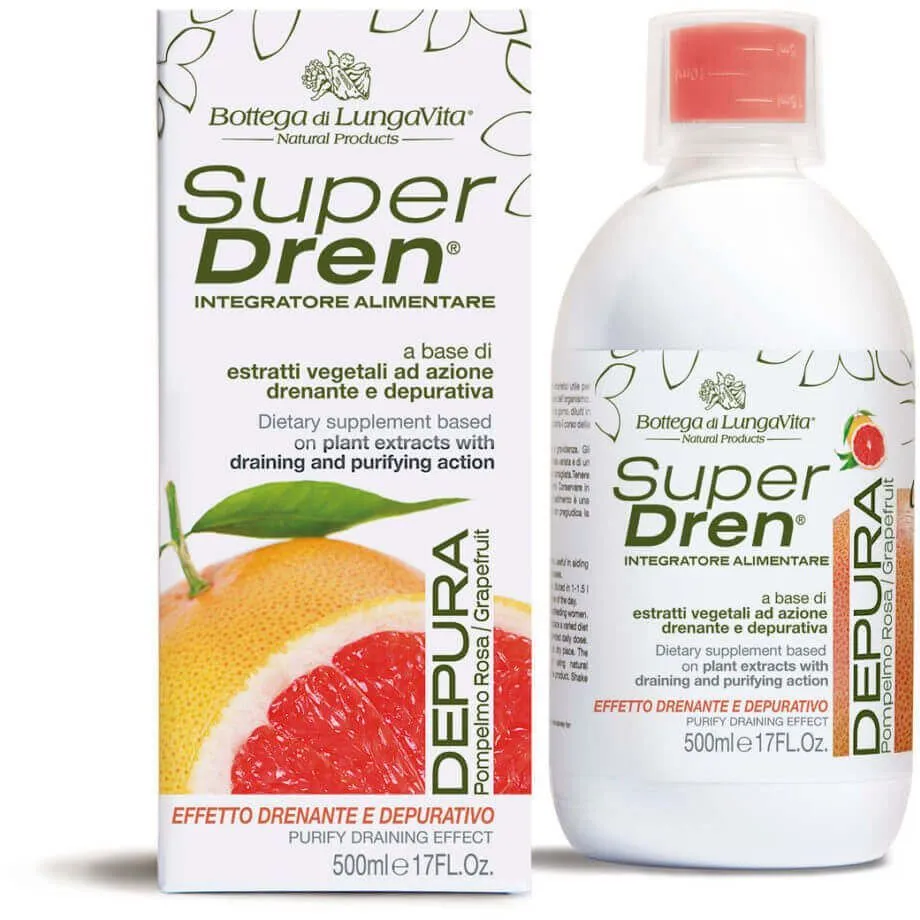 Bottega Di Lungavita Superdren Depura Grapefruit (500mL)