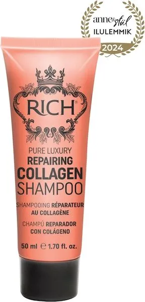 RICH Pure Luxury Repairing Collagen Shampoo (50mL)