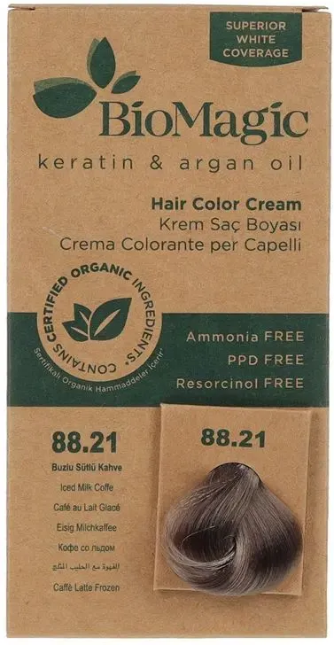 BioMagic Hair Color Cream (150mL) 88.21 Iced Milk Coffee