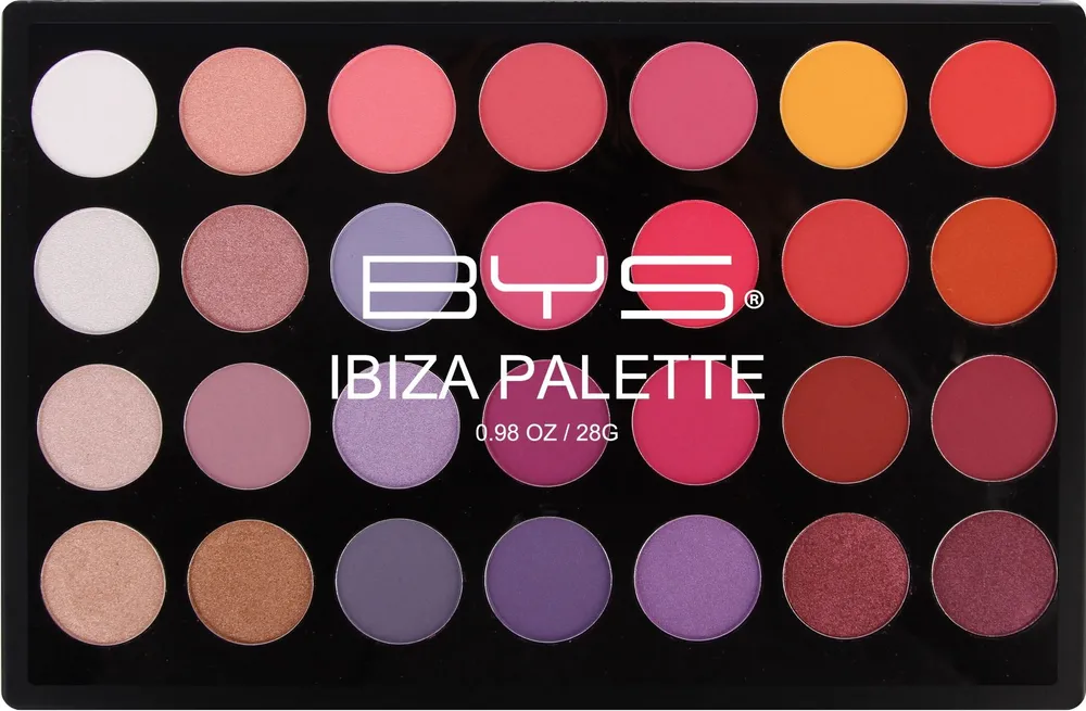 BYS Eyeshadow Palette (28pcs) Ibiza