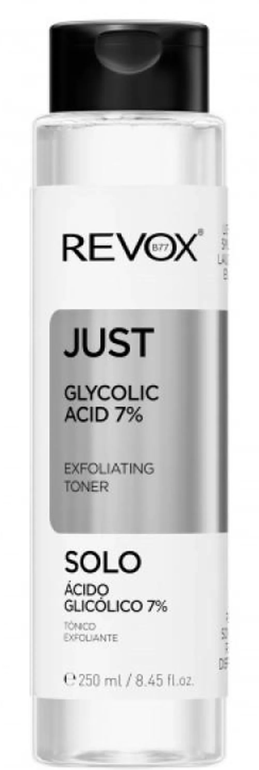 Revox Just Glycolic Acid 7% Exfoliating Toner (250mL)