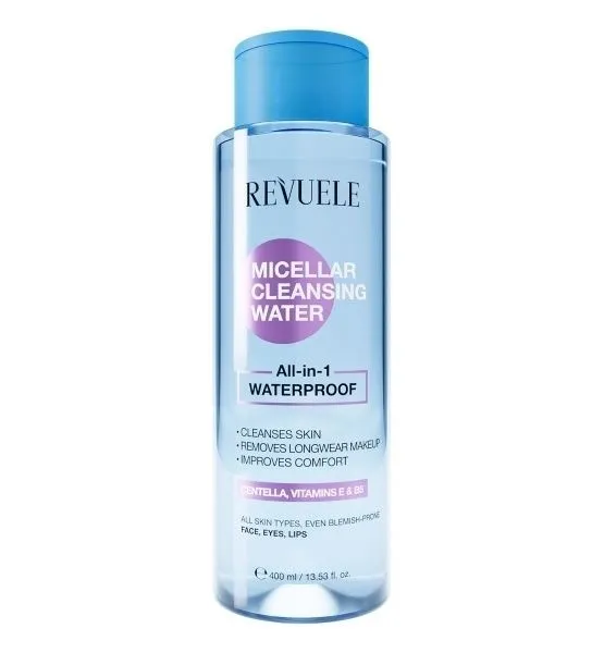 Revuele Micellar Water for Waterproof Makeup (400mL)