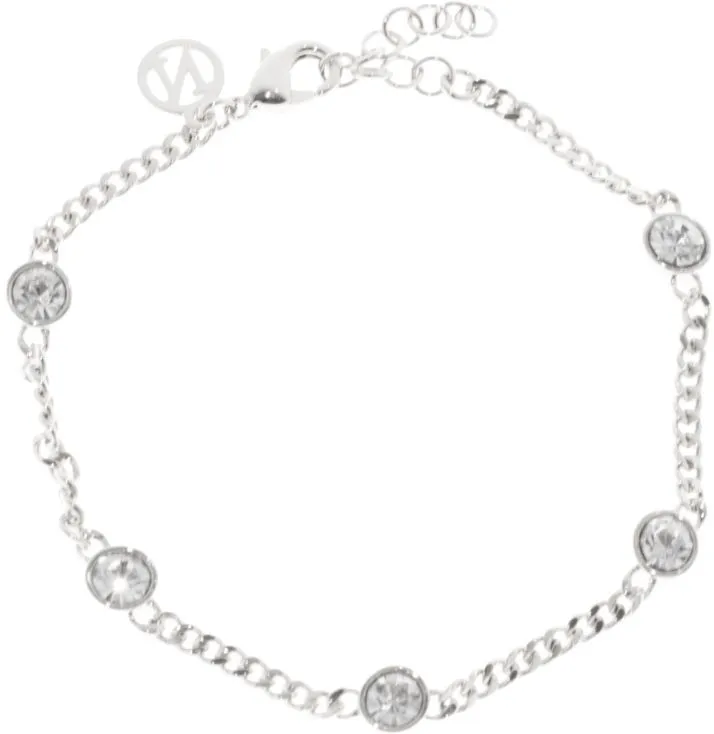 Nora Norway Amalfie Brace Silver Clear