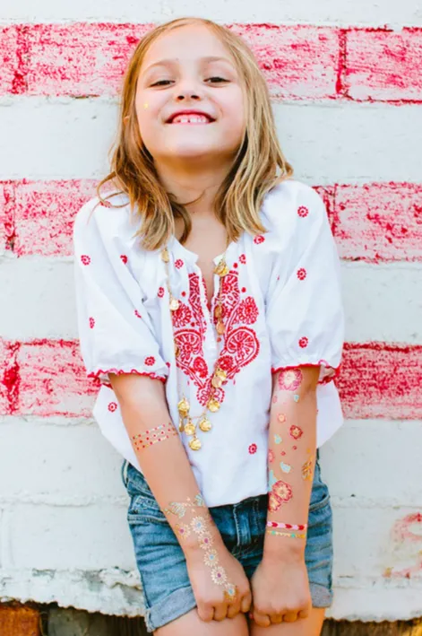 Lulu DK Pop Tats: Misty Butterflies