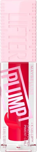 Maybelline New York Lifter Plump Lip Gloss (5,4mL) 004 Red Flag