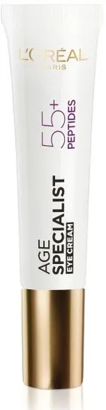 L'Oreal Paris Age Specialist Anti-Wrinkle Restoring Eye Cream 55+ (15mL)