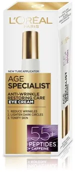 L'Oreal Paris Age Specialist Anti-Wrinkle Restoring Eye Cream 55+ (15mL)