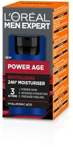 L'Oreal Paris Men Expert Power Age Revitalising 24h Moisturiser (50mL)