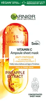 Garnier Skin Naturals Anti-Fatigue Ampoule Sheet Mask (15g)