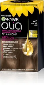 Garnier Olia Ammonia Free Permanent Hair Color 6.0 Light Brown