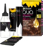 Garnier Olia Ammonia Free Permanent Hair Color 5.35 Chocolate Brown