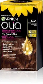 Garnier Olia Ammonia Free Permanent Hair Color 5.35 Chocolate Brown