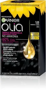 Garnier Olia Ammonia Free Permanent Hair Color 1.0 Deep Black
