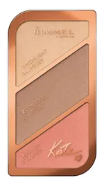 Rimmel London Sculpting Palette by Kate Moss (18,5g) 002 Coral Glow