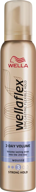 Wella Wellaflex 2 Days Volume Extra Strong Mousse (200mL)