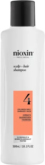Nioxin Pro Clinical System 4 Scalp + Hair Shampoo (300mL)