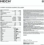 HECH Cherry Blossom Caviar Collagen Sticks (28pcs)