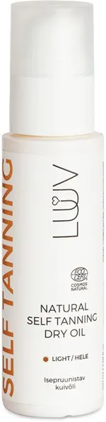 LUUV Self Tanning Dry Oil (100mL) Light