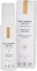 LUUV Self Tanning Dry Oil (100mL) Light