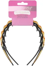 Brushworks Zig Zag Headbands (3pcs)