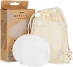 Stylpro Bamboo Reusable Make-Up Remover Pads & Laundry Bag (16pcs)