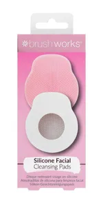 Brushworks Silicone Cleansing Pads (2pcs)