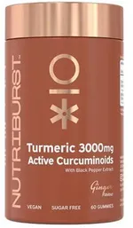 Nutriburst Food Supplement Turmeric 3000mg (60pcs)