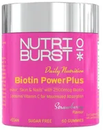Nutriburst Food Supplement Biotin PowerPlus For Hair, Skin & Nails (60pcs)