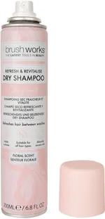 Brushworks Refresh & Revitalise Floral Dry Shampoo (200mL)