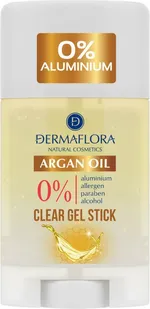 Dermaflora Deodorant Argan Oil Clear Gel Stick (50mL)