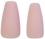 Cala Press On Nails Glam Couture Coffin Pink Matte