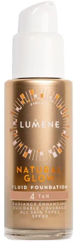 Lumene Natural Glow Foundation SPF20 (30mL) 4 Tan