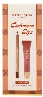 Profusion Cashmere Lips Lip Liner & Balm Duo Cozy Chai