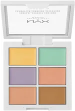NYX Professional Makeup Conceal, Correct, Contour Palette (6x1,5g)
