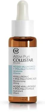 Collistar Attivi Puri Hyaluronic + Polyglutamic Acid Moisturizing Lifting Serum (30mL)