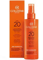 Collistar Tanning Moisturizing Milk Spray Face & Body SPF20 (200mL)