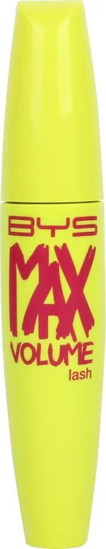 BYS Max Volume Lash Waterproof Mascara (10mL) Blackest Black
