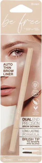 Be Free By BYS Auto Thin Brow Liner (0,05g) Brown