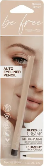Be Free By BYS Auto Eyeliner Pencil (0,2g) Brown
