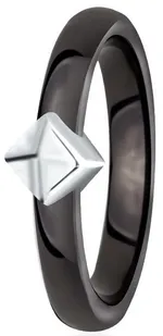 Dondella Ring Ceramic Rhomb 15.25  CJT32-3-R-48