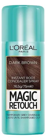 L'Oreal Paris Magic Retouch Instant Root Concealer Spray (75mL) 2 Dark Brown