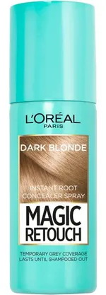 L'Oreal Paris Magic Retouch Instant Root Concealer Spray (75mL) 4 Dark Blond
