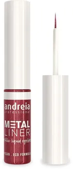 Andreia Makeup Metal Liner Metallic Liquid Eyeliner (3,5mL) 03 Ruby