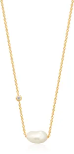 Ania Haie Gold Pearl Necklace